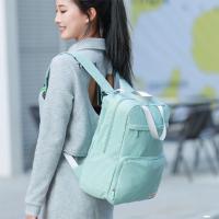 Mochila plegable Oxford de moda, mochila de senderismo con múltiples bolsillos de Color sólido, bolso escolar de viaje expandible de gran capacidad para estudiantes - details 14