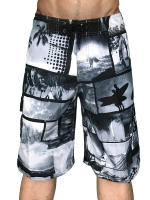 Pantalones cortos deportivos para hombre Pantalones cortos de playa para hombre Traje de baño de viaje de secado rápido - details 1