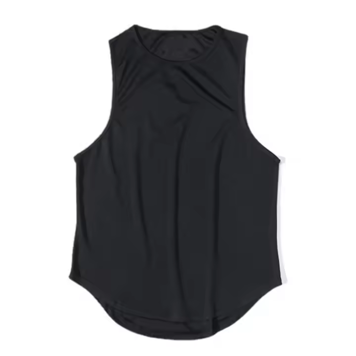 Summer Gym Tank Top Men Mesh Clothing Quick Dry Bodybuilding Sleeveless T Shirt Fitness Singlets Basketball Sports Muscle Vest - 1