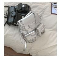Mochila de moda para mujer, bolso de cubo con cadena versátil, bolso de viaje, bandolera doble de nicho coreano, novedad de 2025 - details 12