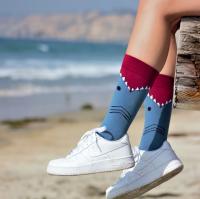 Calcetines de la serie Cartoon shark para hombre y mujer, medias de skateboarding, tendencia urbana - details 6