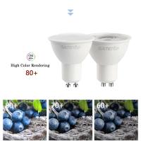 Bombillas de Punto LED Warm White Cold 8PCS GU10 Sin Parpadeo Reemplazable de 20W 50W - details 5