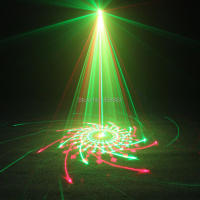 ESHINY Remote MINI R&G Laser 32 Patterns Projector DJ Dance Disco Bar Family Party Xmas Stage Lighting Effect Light Show N7T165 - details 7