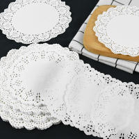 Paquete de 100 Piezas de Papel de Encaje Blanco Redondo Ideal para Empaques de Regalos DIY, Decoración de Mesas de Bodas y Cumpleaños - details 9