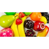 fruta simulada