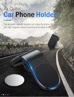 Soporte magnético para teléfono de coche, accesorio Universal para GPS, para Xiaomi, Huawei, iPhone y Samsung - details 0