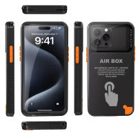 Funda de teléfono impermeable Air Box para iPhone, 15 Pro Max, 14 Plus, 13, 12, subacuática, a prueba de polvo, natación, buceo profesional - details 4