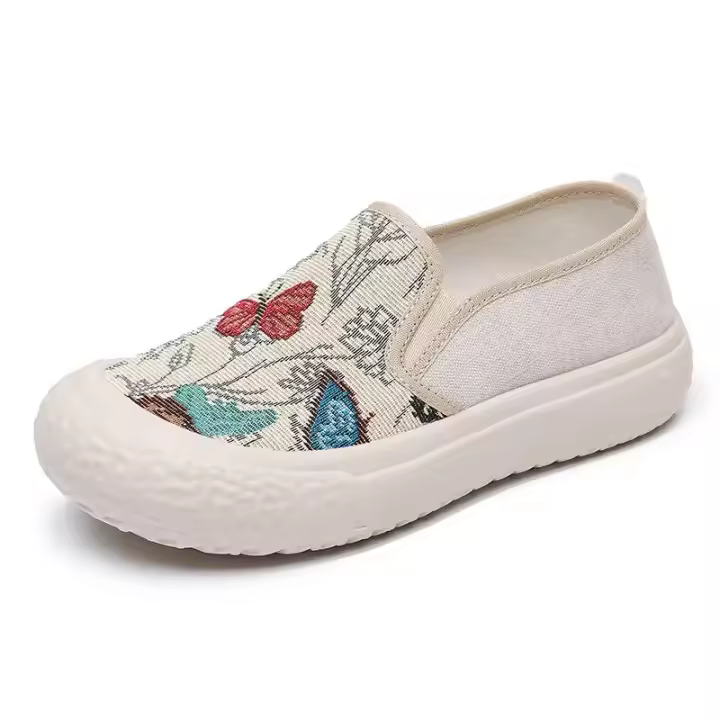 Zapatos de Mujer de Moda 2025 Zapatos Casuales de Verano Ligeros y Transpirables con Bloques de Color Versátiles - 1