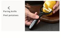 Juego de cuchillos de cocina de 6 piezas, especial de chef, cuchillo para cortar verduras, cuchillo para cortar huesos, cuchillo para frutas, tijeras multiusos y cuchillo para frutas, juego de cuchillos de cocina saludables adecuados para el hogar, cocina - details 11