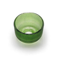 Reemplazo de pantallas de lámpara de vidrio E14 de apertura de 30mm, cubierta de pantalla de vidrio de agujero de 3cm, color verde y ámbar transparente, para luces de pared de vela E12 - details 4