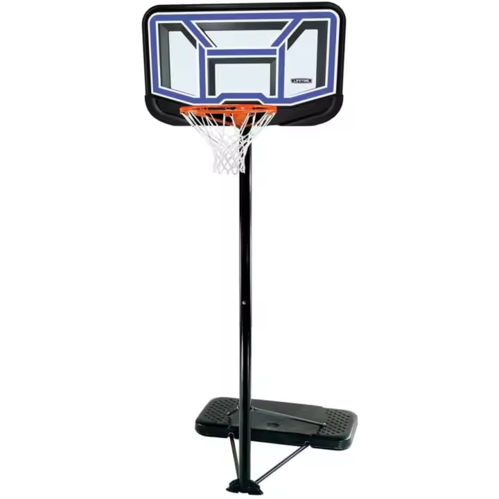 Aro de Baloncesto Portátil Ajustable Ajuste Telescópico de 7.5 a 10 Pies - 1