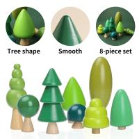 Rompecabezas educativo Montessori para niños, juego de Rayo de equilibrio para bebés, juguetes de bloques de construcción - details 17