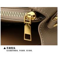 Cuero suave bolso de las mujeres bolso cesta de verduras de las mujeres bolso de hombro de alta gama crossbody atmósfera versátil cubo hombro - details 26