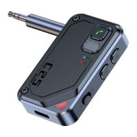 VAORLO 2 en 1 Bluetooth 5.3 Transmisor Receptor de Audio 3.5MM AUX Hifi Estéreo Adaptador Inalámbrico de Música con Micrófono para Coche Avión TV PC Auriculares Altavoz Amplificador - details 17