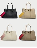 Bolsos De Cuero De Lujo para Mujer, Bolsos De Hombro, Collage De Correas, Anchas De Color - details 4