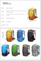 Mochila de senderismo para hombres y mujeres, bolsa de viaje ligera para acampar, con funda para la lluvia, 30 litros - details 1