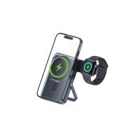 Nuevo Banco de Energía Inalámbrico Metálico de Carga Rápida de 15W y 10000mAh, Soporte Magnético Portátil para Reloj, Fuente de Alimentación Móvil - details 0