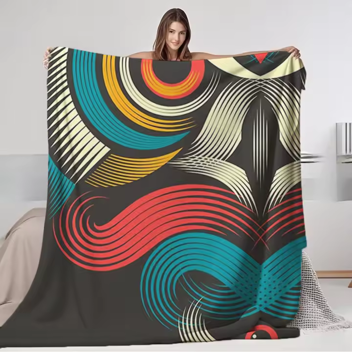 Manta franela Owl-Soul- sofá cama Adultos Verano Elección Lujo Europeo - clásico Owl-Soul- mantas de invierno Cálido para Niños - 1