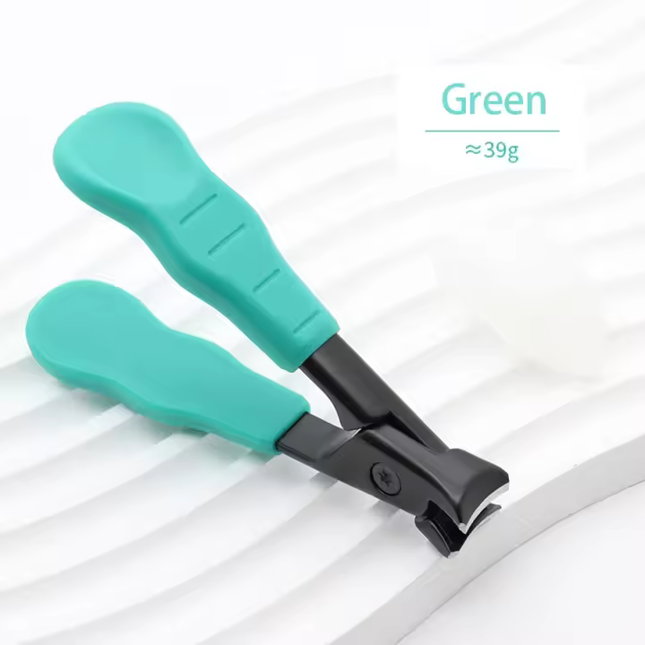 Cortauñas de acero inoxidable, cortaúñas de gran apertura, uñas gruesas y duras, cortaúñas grandes para el hogar, herramientas de manicura - 1