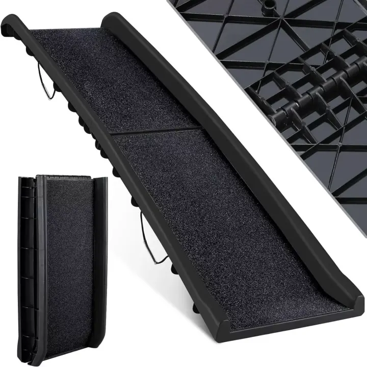 Rampa plegable para perro, rampa antideslizante para coche, maletero - 1