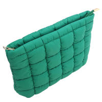 Bolso De Maquillaje Para Mujer Padded Quilted Gran Organizador De Cosméticos Bolsa De Almacenamiento De Maquillaje Bolsa De Panales Estilo Clutch Beauty Case - details 9