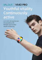 2025 Nuevo VS02 Smartwatch Bluetooth Llamada Detección de frecuencia cardíaca Modo deportivo Mensaje Empuje en pantalla Ajuste de duración Compatible con Android IOS Smartwatch - details 0