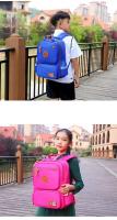 Cresta ligera impermeable de gran capacidad para niños y niñas de escuela primaria de grados 1 a 6, mochila nueva - details 5