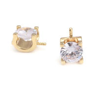 Colgante de Abalorio de Cuentas de Medio Agujero de Oro 18K Material de Metal de China - details 7