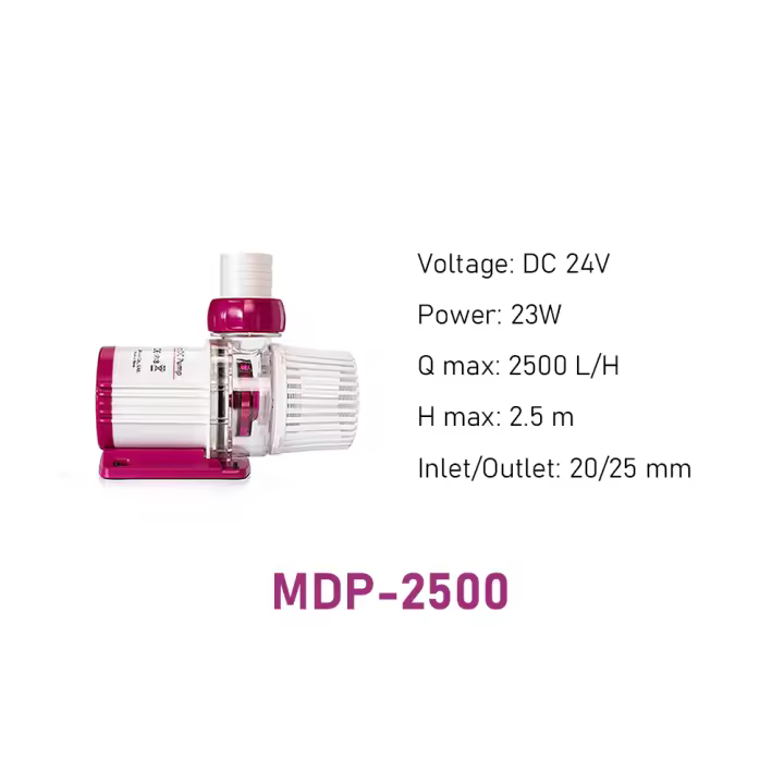 Jebao MDP Series Bomba de Circulación Inteligente para Acuario DC con Control de Aplicación WiFi y LCD Modo AP para Control Automático Ultra Silencioso y Estable Pet Supplies - 1
