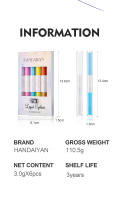 Pluma de Eyeliner de Doble Cabeza Han Daiyan Extremo Delgado, Duradero, Impermeable, Iluminador - details 7