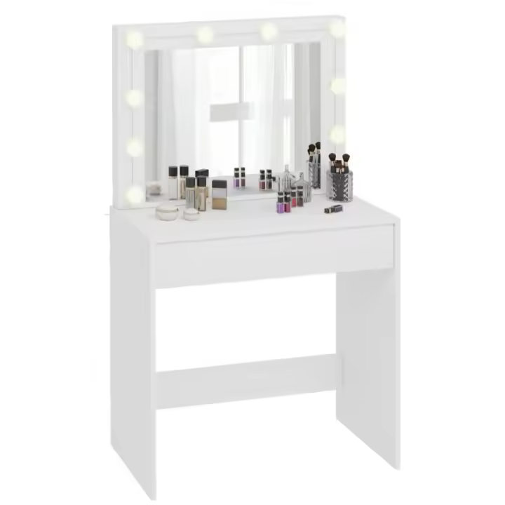 Iluminación de tocador, luz LED ajustable para espejo, mesa cosmética con cajón, tocador, tocadores - 1