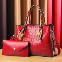 Nuevo bolso texturizado de gran capacidad para madre e hijo, bolso de hombro con patrón de piedra en relieve, bolso cruzado portátil para mujer - details 2