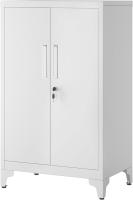 Oficina, Armario Multifuncional, 2 Puertas, con Cerradura, Almacenamiento de Acero, para Sala de Estar, - details 1