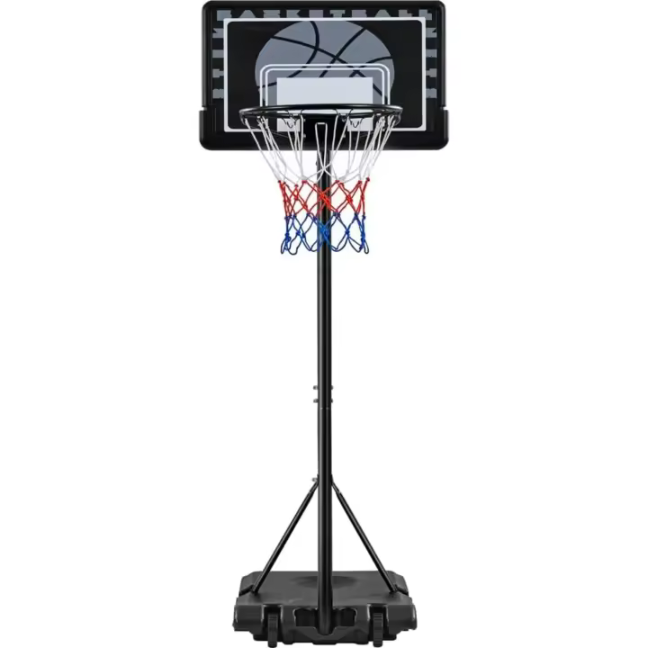 Canasta de Baloncesto Portátil Ajustable en Altura 184,5-214cm Ideal para Niños de 4 a 10 Años - 1