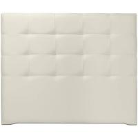 Cabecero tapizado acolchado para dormitorio, modelo Tablet largo en tela antimanchas gris antracita y medidas 151 x 125 cm para camas de 135 o 150 cm. - details 30