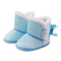 Botas De Nieve Para Bebés Invierno Calientes De Peluche Niños Niñas Antideslizantes Suela Suave Botines Recién Nacidos Unisex - details 2