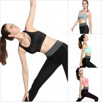 Sujetador deportivo de copa completa para mujer, Top transpirable a prueba de golpes con espalda cruzada, Push Up, sujetador de entrenamiento para gimnasio, correr, trotar, Yoga, Fitness - details 4
