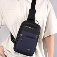 Bolso de pecho de tela Oxford para hombre, bolso cruzado multifuncional de estilo coreano, bolso de hombro deportivo ajustable de gran capacidad - details 20
