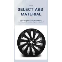 Para Tesla Model Y 2024 20/21 pulgadas tapas de cubo parche cubierta luminosa coche ABS Protector de rueda piezas externas de automóvil - details 16