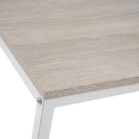 Mesa de Balcón Baja de Sofá Natural y Negro 100x36x50 CM Ideal para Salón, Comedor, Oficina - details 13