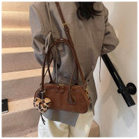 Nuevo versátil retro textura mate bolsa de axilas bolso de hombro moda portátil bolso de bolos mujeres - details 29