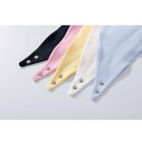 Toalla de Saliva Triangular de Algodón para Bebé Toalla de Recién Nacido con Botón de Presión - details 10