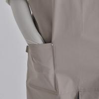Delantal impermeable de estilo japonés coreano para uso doméstico con bolsillos, delantal de cocina de Color sólido, delantal sin mangas ajustable Simple para adultos - details 1