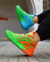 Zapatillas de baloncesto para hombre, transpirables, con amortiguación, antideslizantes, para correr, entrenamiento de gimnasia, zapatillas de baloncesto atléticas para mujer - details 25