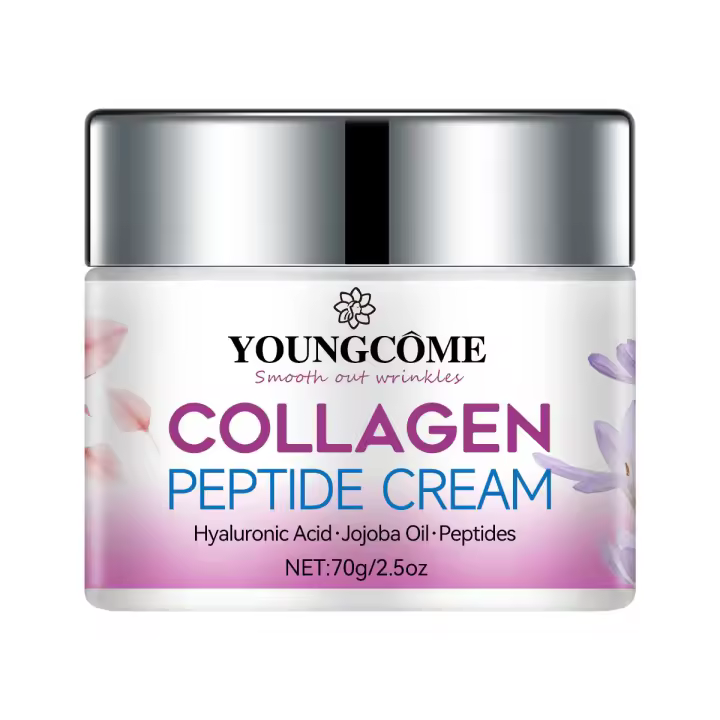 Crema facial con péptidos de colágeno Activa la piel Nutre profundamente Apretan fuertemente Suaviza Obviamente Crea un cutis brillante - 1