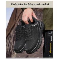 Zapatillas de deporte de otoño e invierno para hombre, zapatos informales con plataforma ligera, zapatos deportivos impermeables de talla grande 38-48, calzado para hombre - details 22
