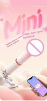 Mini vibrador telescópico inteligente alimentado por USB APP masajero de punto control remoto juguete sexual adulto para mujeres - details 0
