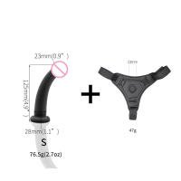 Juguetes de Lesbianas para hombres y mujeres, 18 correas, consolador, miembro de Gode, Sex Shop con correa, 2021 - details 12