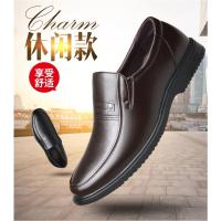 Zapatos formales de cuero para hombre Mocasines de lujo 2025 Transpirables, sin cordones, talla grande 38-46 - details 1