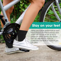 Tobillera deportiva de compresión para esguince, tendinitis de Aquiles, fascitis Plantar, pie lesionado, 1 par - details 6